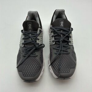 On Running Cloudswift Men's Grey Running Shoes, 10